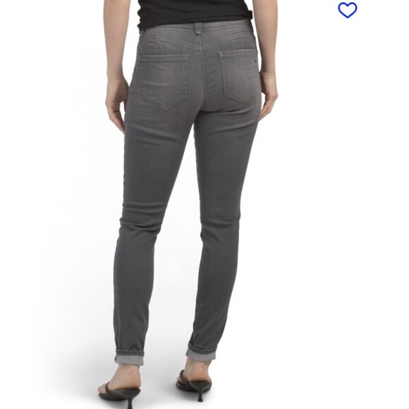 NEW DEMOCRACY Ab Solution Denim Jeggings in grey for women  725 3m0 - Picture 1 of 4